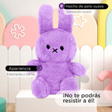 Conejo de Peluche, color Morado 25cm