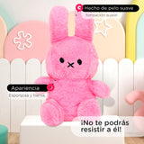 Conejo de Peluche, color Rosa 25cm