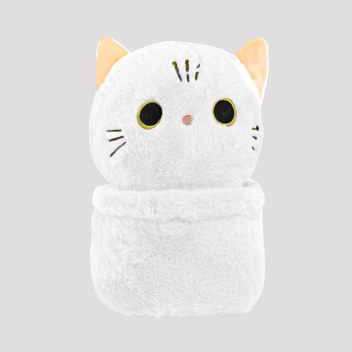 Gatito color Blanco de Peluche