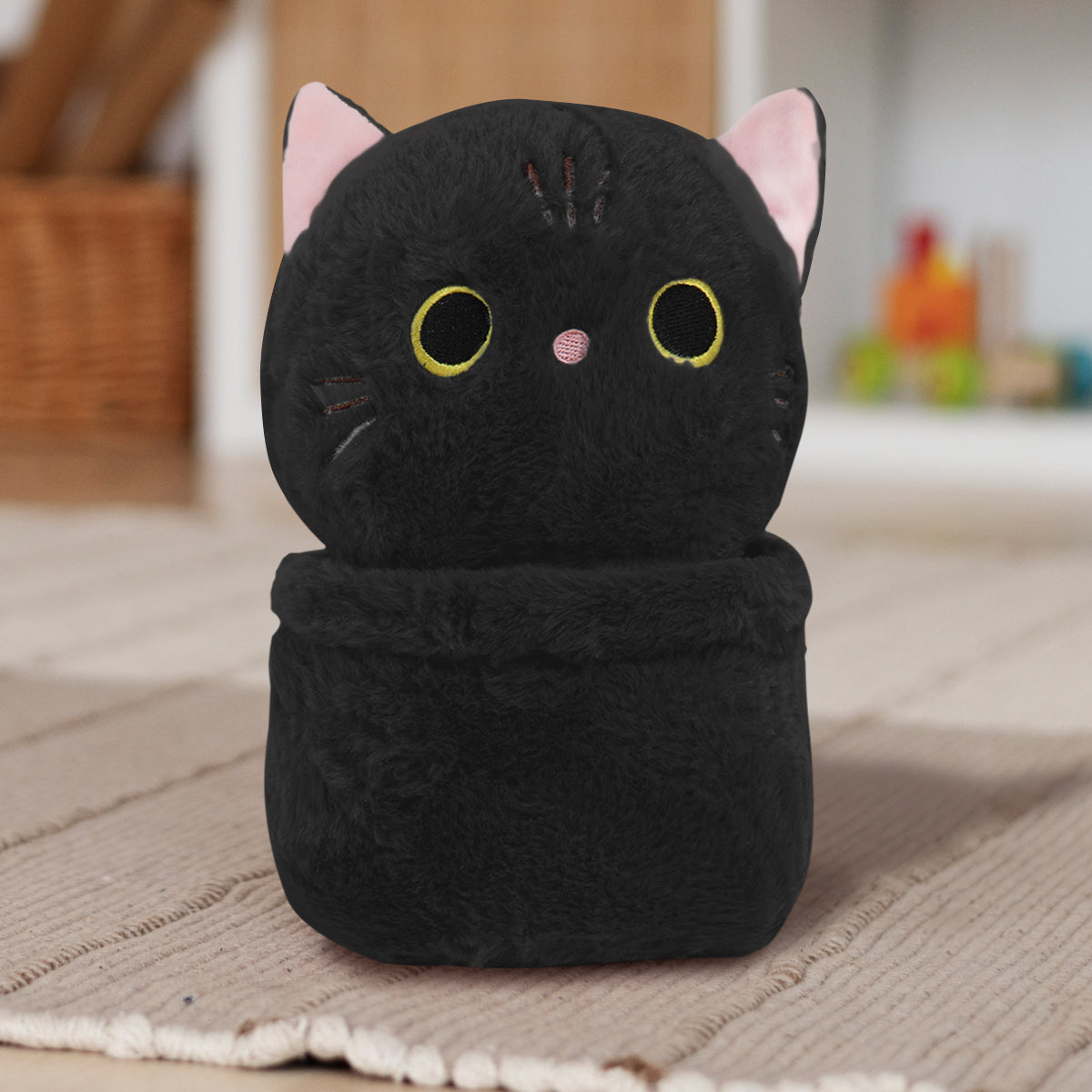 Gatito color Negro de Peluche