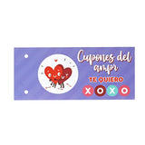 Cupones de "Te Quiero" para el Día de San Valentín, 10 pza.