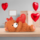 Figura Decorativa con Diseño de Osito Corazón