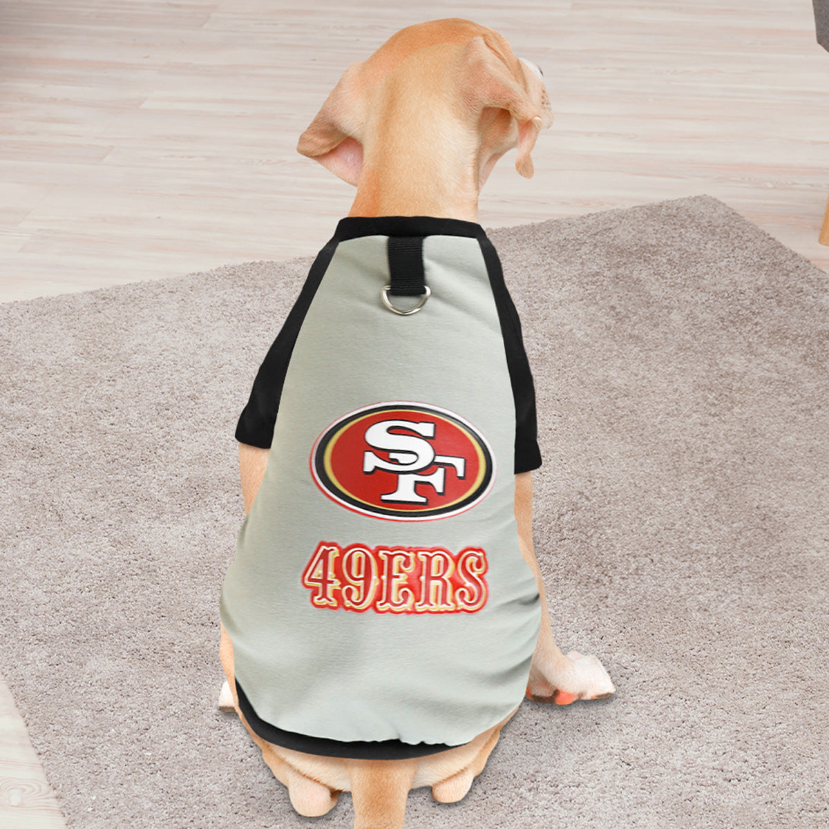 Sudadera de los 49ers color Gris para Perro