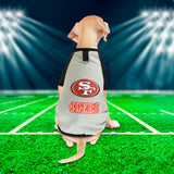 Sudadera de los 49ers color Gris para Perro