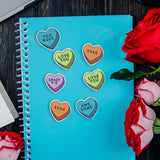 Stickers Corazones de Colores