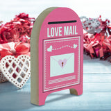 Buzón MDF con Diseño "Love Mail" color Rosa