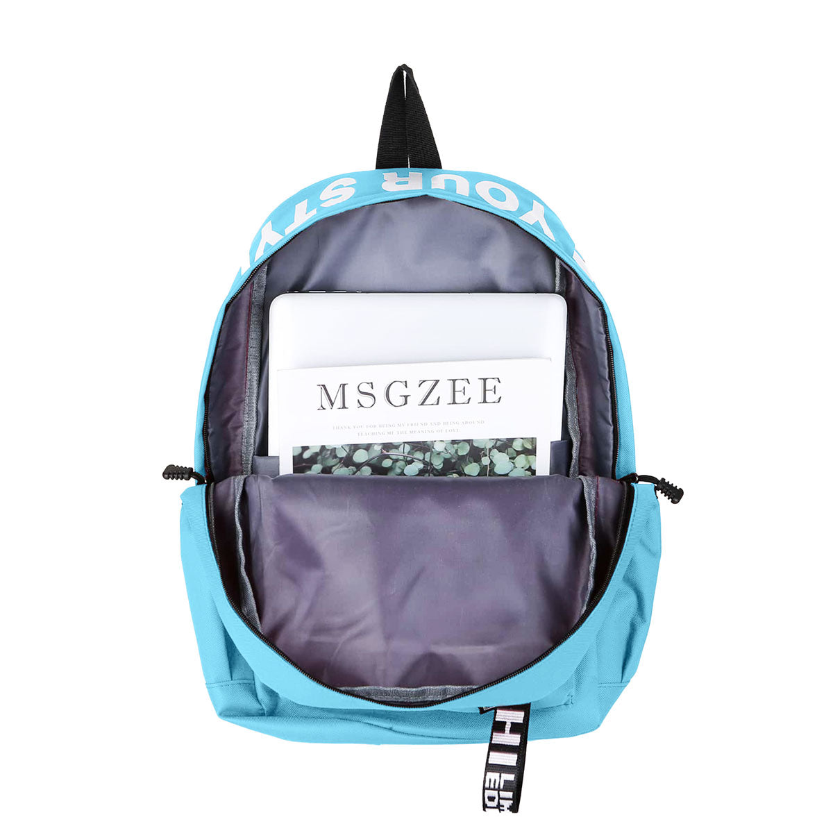 Mochila, Be Your Style, Color Azul