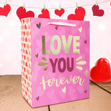 Bolsa de Regalo, Love U, Color Rosa