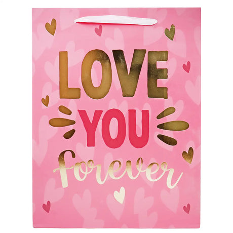 Bolsa de Regalo, Love U, Color Rosa