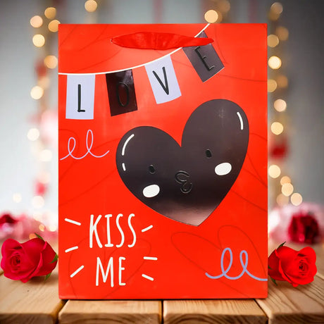 Bolsa de Regalo, Love, Color Rojo