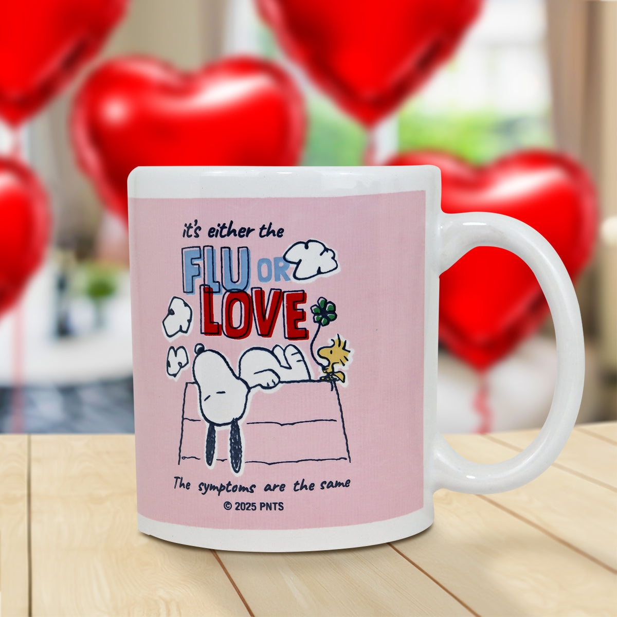 Taza de Cerámica Peanuts "Love", 350ml