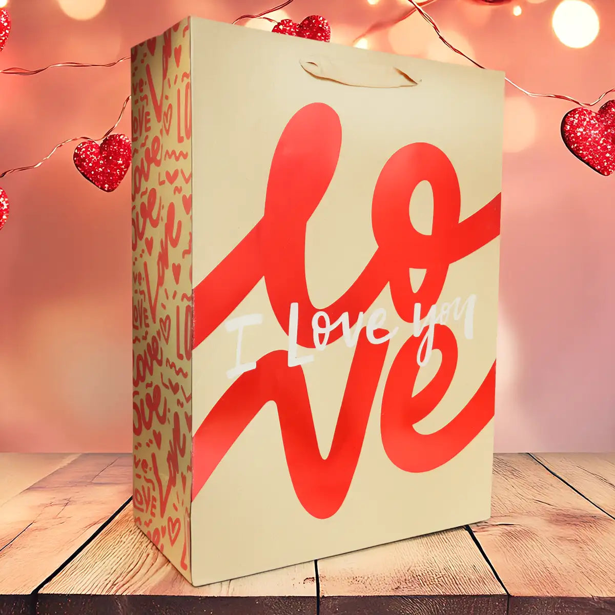 Bolsa de Regalo, I Love You, Kraft