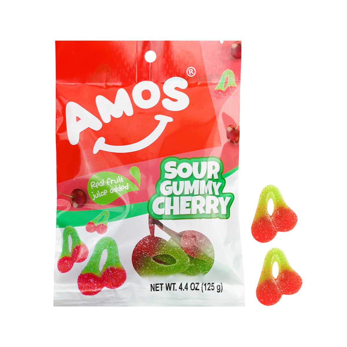 Gomitas Suave Amos de Cereza Azucaradas, Amos 100gr