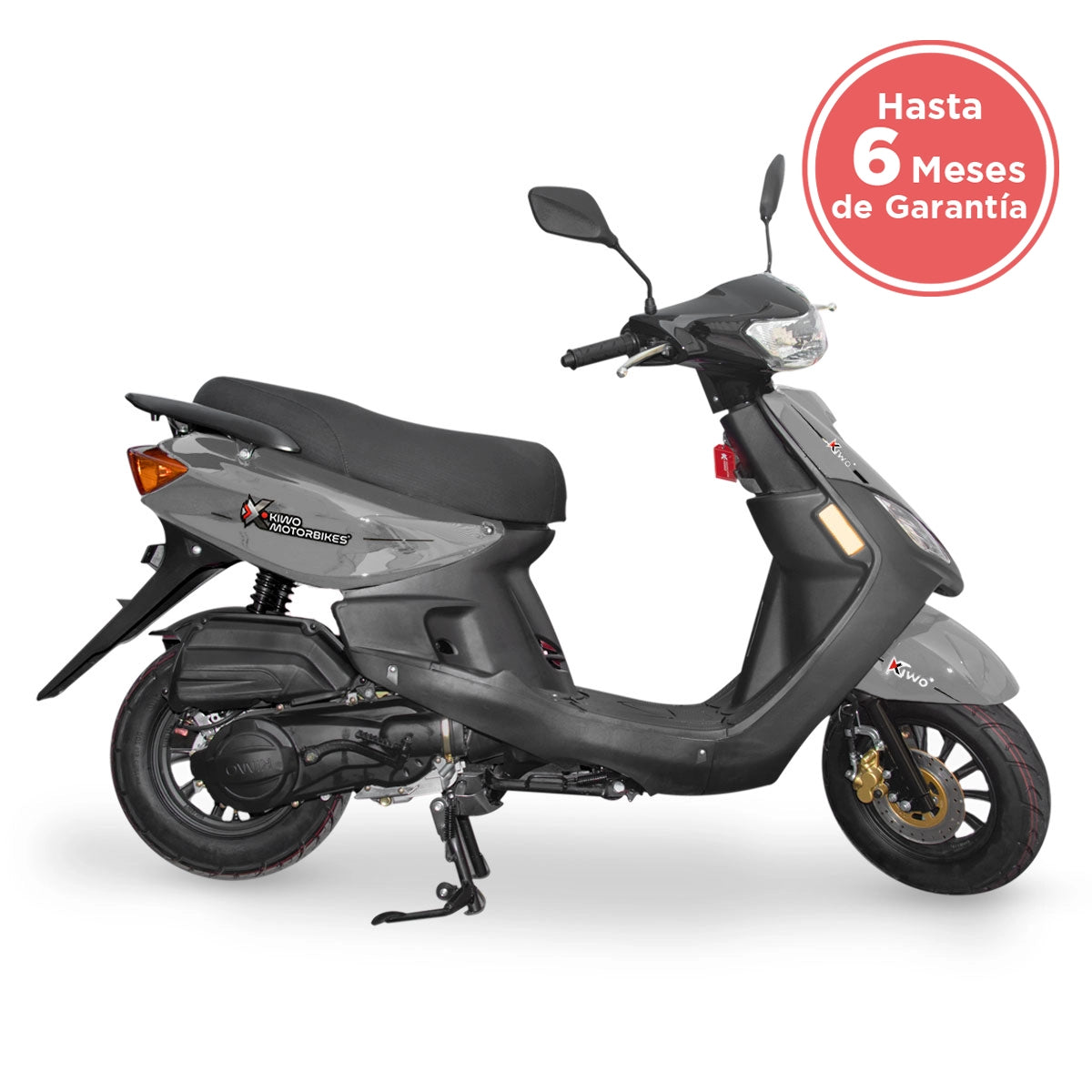 Motocicleta Acapulco Kiwo 150 2025, color Gris