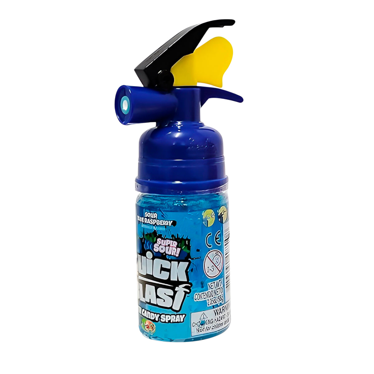 Spray de Caramelo Agrio, Kidsmania Quick Blast, Sabor Frambuesa