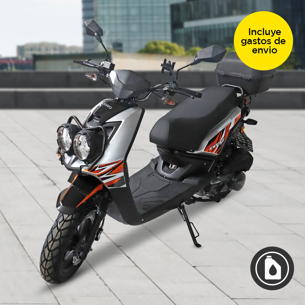 Motocicleta Kiwo KWS 150 2025 – Waldo's - Main Image