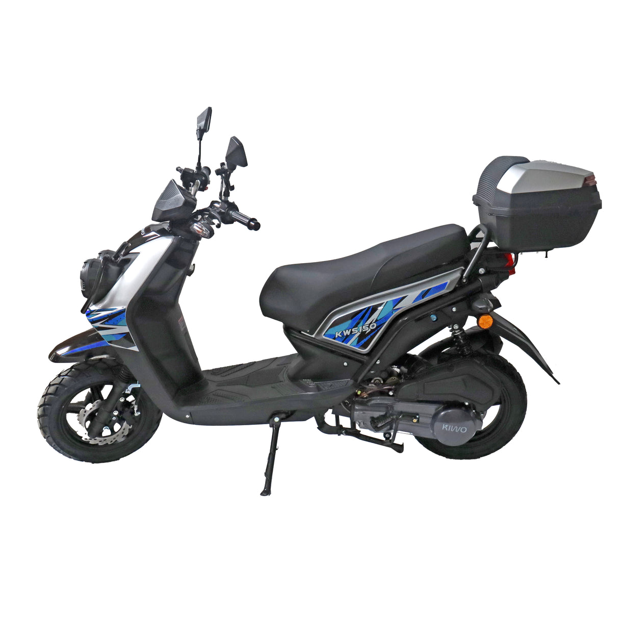 Motocicleta Kiwo KWS 150 2025, color Plata