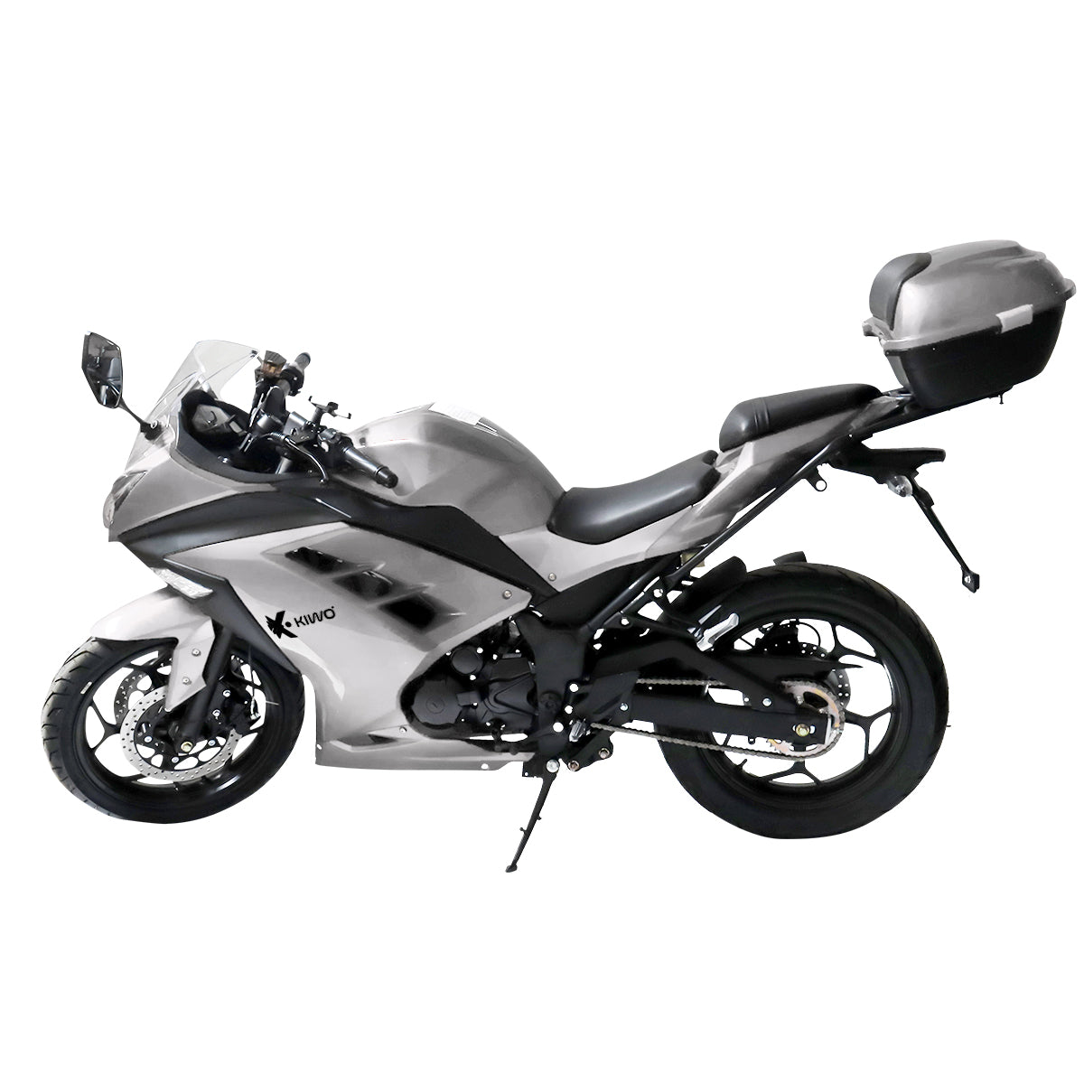 Motocicleta Kiwo Fuji 250 2025, color Gris