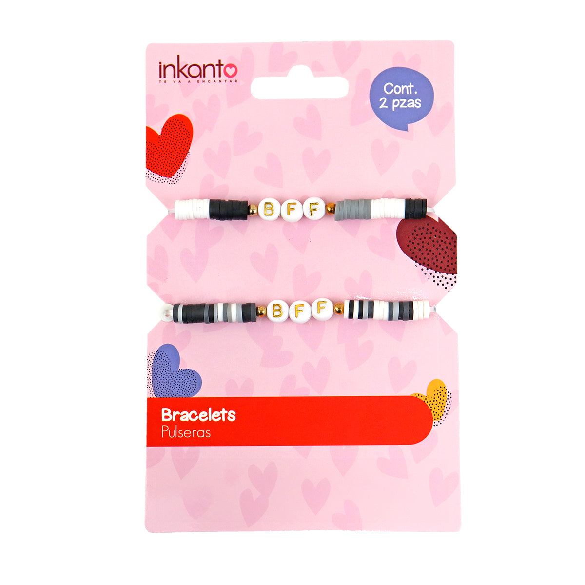 Set de Pulseras BFF, 2 pza.