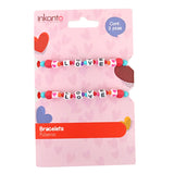 Set de Pulseras LOVE, 2 pza.