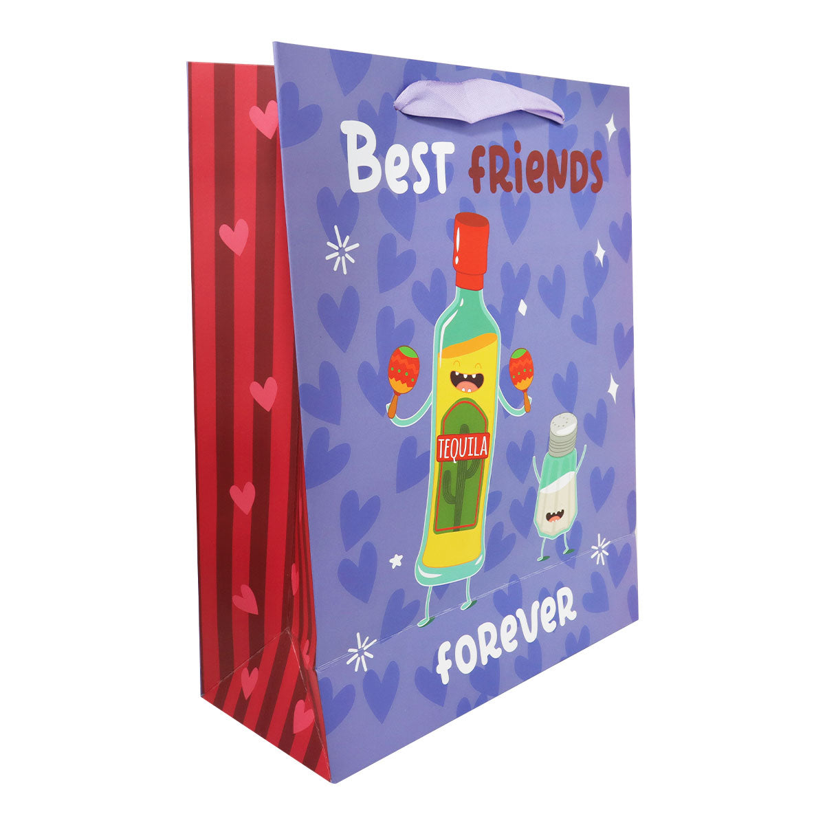 Bolsa de Regalo "Best Friends", color Morado