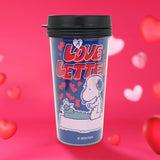 Termo con Diseño Peanuts "Love", color Azul