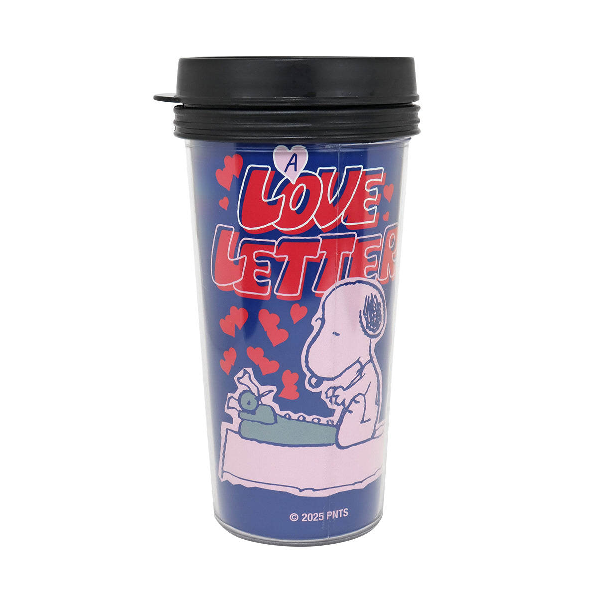 Termo con Diseño Peanuts "Love", color Azul