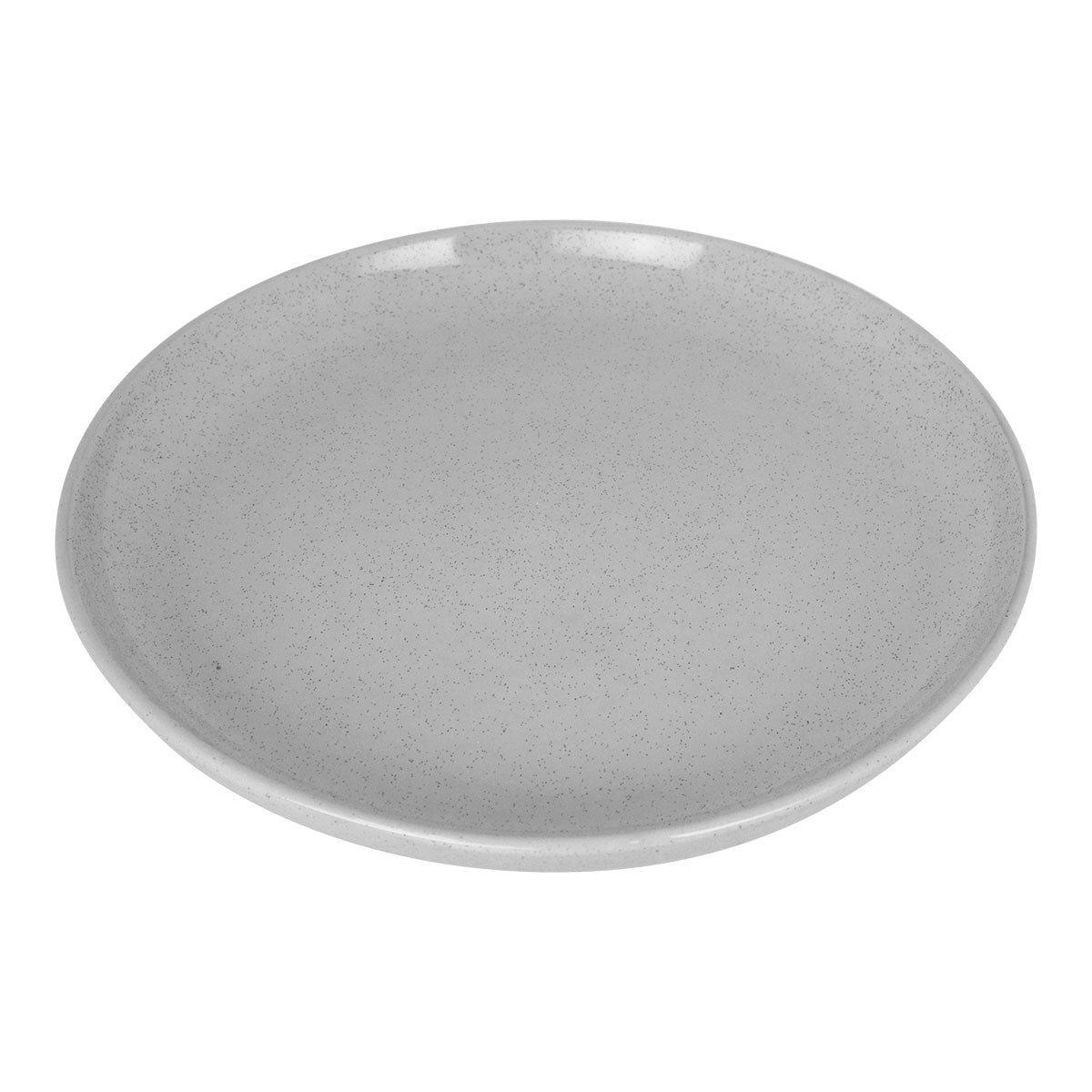 Plato Trinche de Cerámica color Gris, 26.6cm