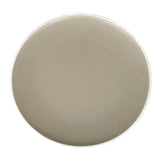 Plato Trinche de Cerámica color Beige con Blanco, 26cm