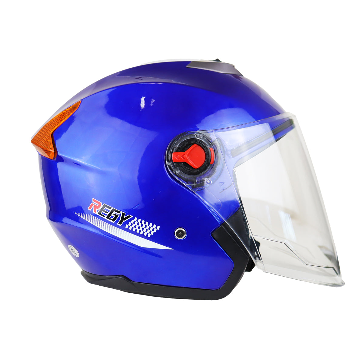 Casco para Motocicleta, color Azul Rey