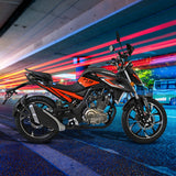 Motocicleta Kiwo KY 200 2025, Color Negro