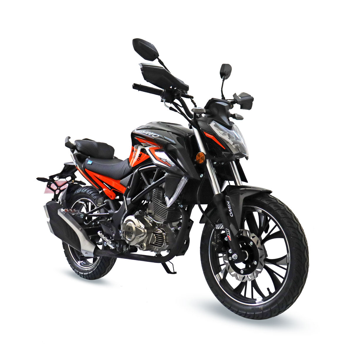 Motocicleta Kiwo KY 200 2025, Color Negro