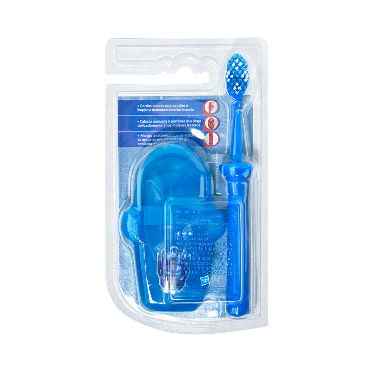 Cepillo Dental Infantil con Estuche Transformers, color Azul