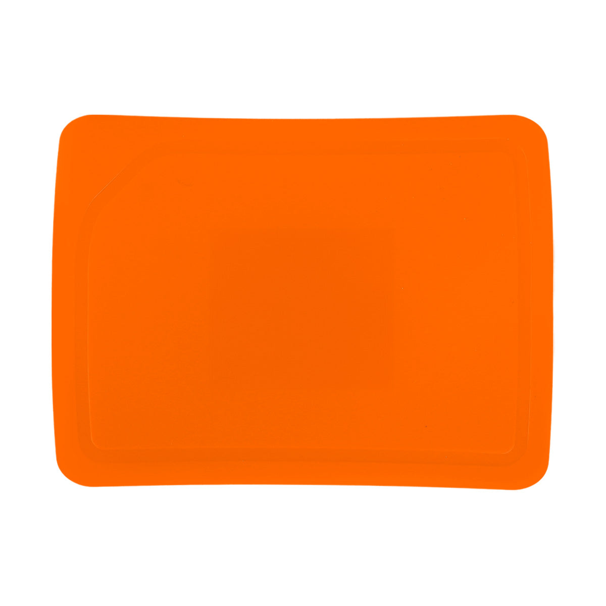 Tabla para Picar de Plástico, Color Naranja