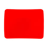 Tabla para Picar de Plástico, Color Rojo