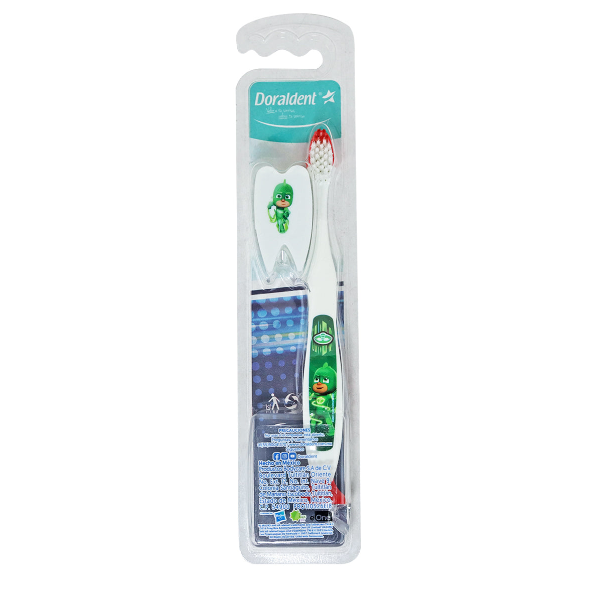 Cepillo Dental Doraldent Infantil PJMask, color Verde