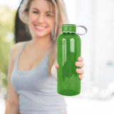 Cilindro de Agua de Plástico, Color Verde, 900 ml