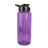 Botella de Agua de Plástico, Color Morado, 1L