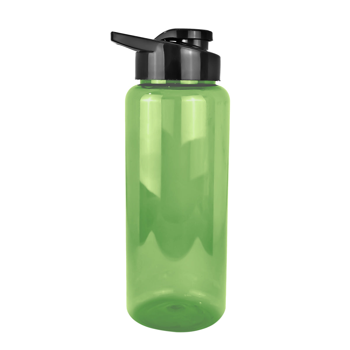 Botella de Agua de Plástico, Color Verde, 1L