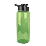 Botella de Agua de Plástico, Color Verde, 1L