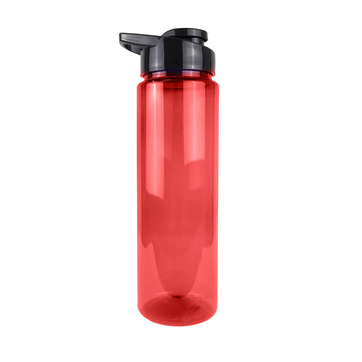 Botella de Agua de Plástico, Color Rojo, 900 ml
