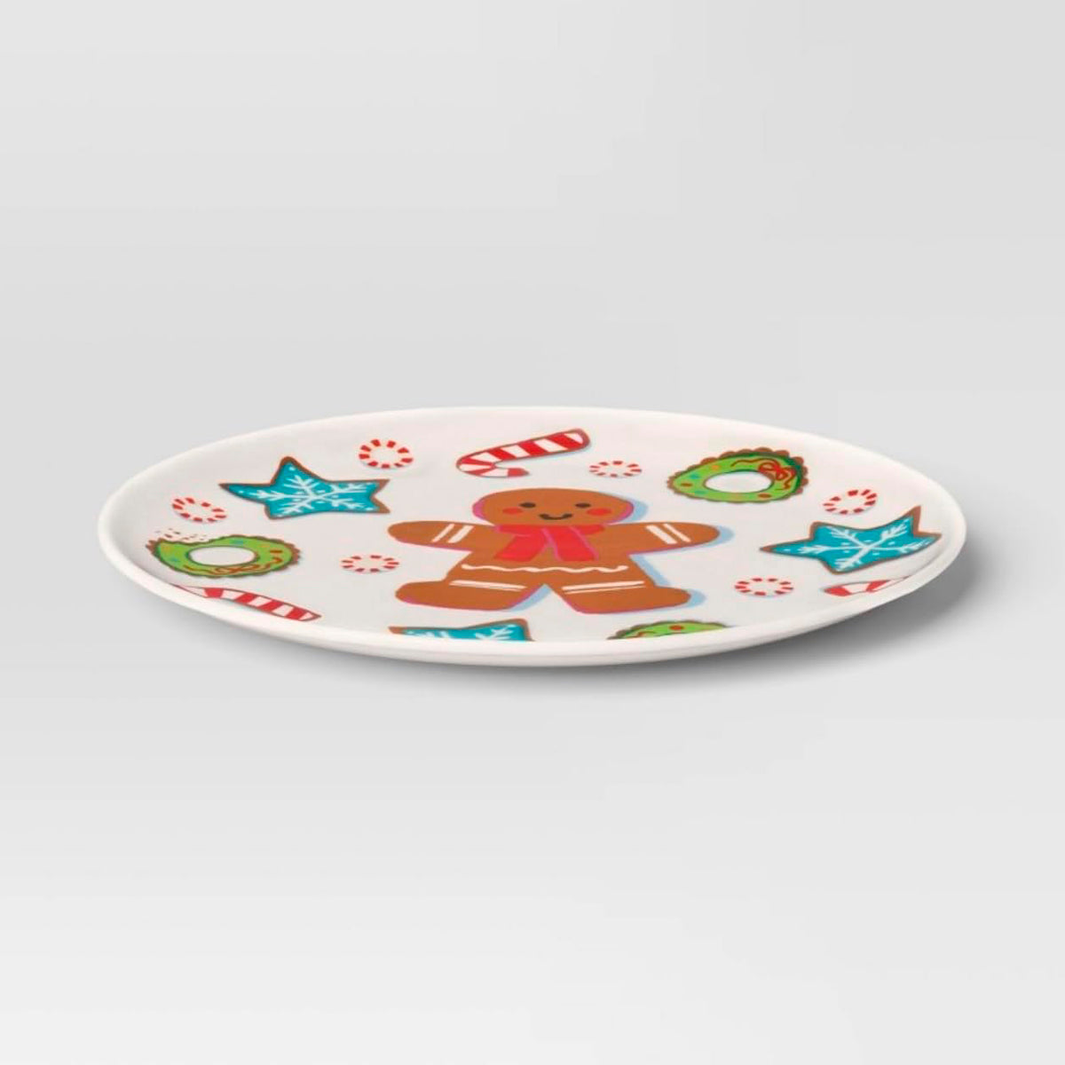 Plato de Cena de Melamina, Navideño, Wondershop