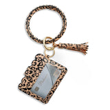 Llavero con Tarjetero, Animal Print