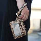 Llavero con Tarjetero, Animal Print