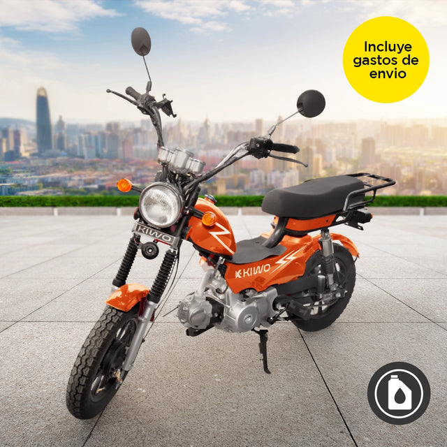 Motocicleta Kiwo UMI70, color Naranja 2025