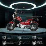 Motocicleta Kiwo UMI70, color Naranja 2025