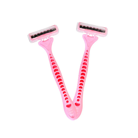 Rastrillo para Dama, 2 pzas, Color Rosa