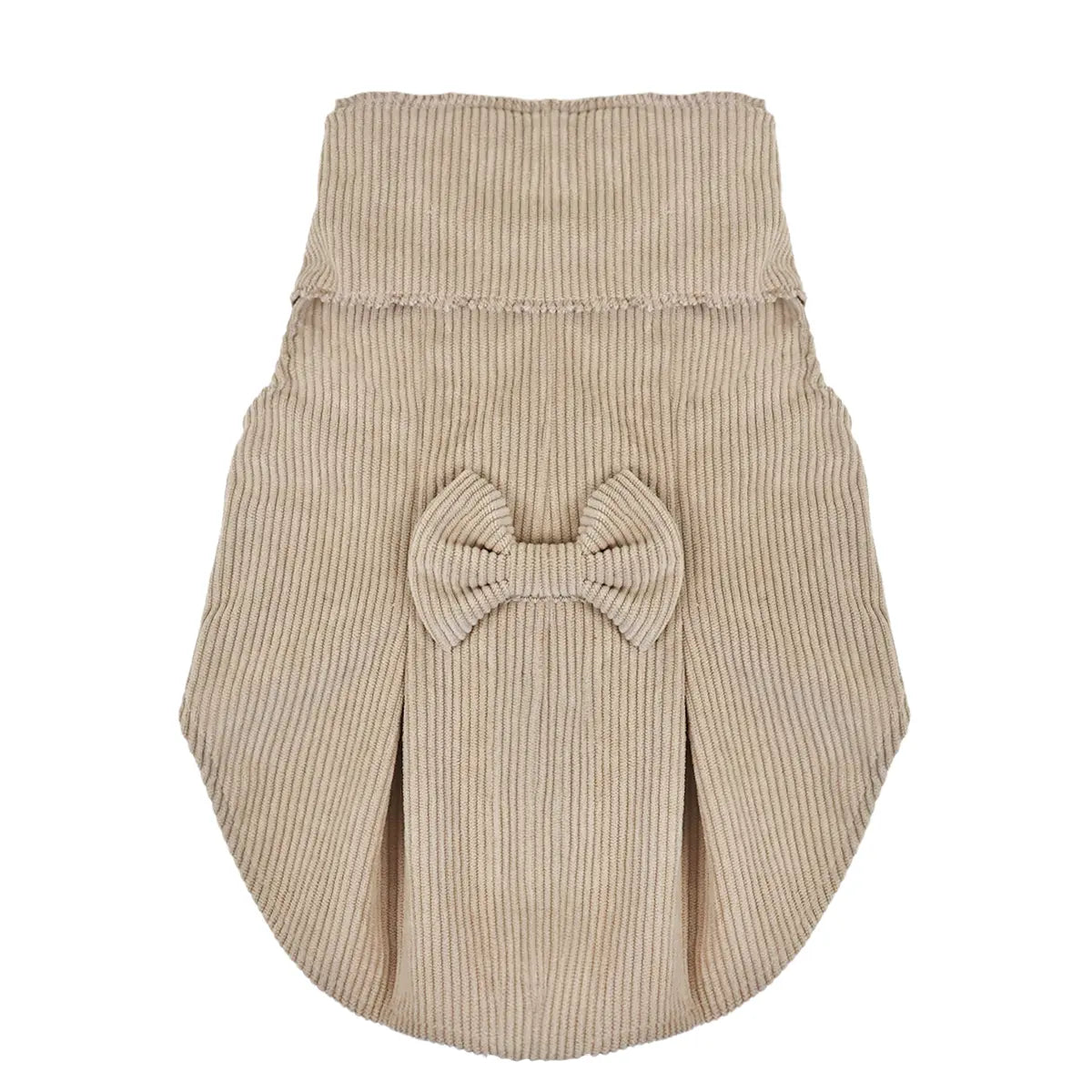 Vestido Invernal para Mascota, Color Beige