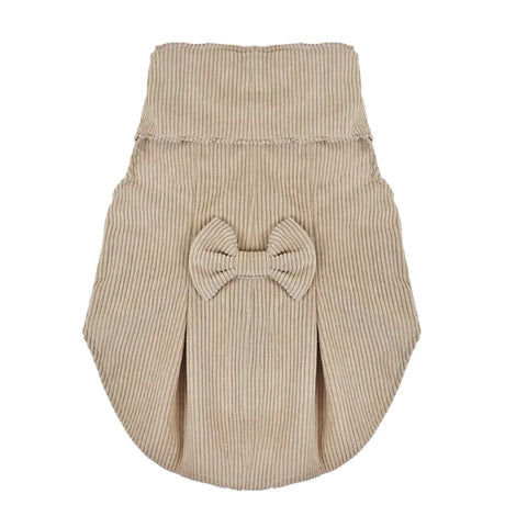 Vestido Invernal para Mascota, Color Beige