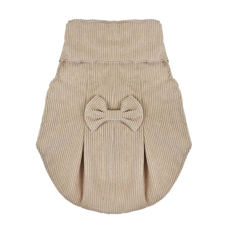 Vestido Invernal para Mascota, Color Beige